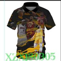 NBA LBJ POLO SHIRT custom12