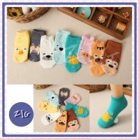 ZIGSHOP  ถุงเท้าเด็ก มีกันลื่น KIDs SOCK ใส่ได้ตั้งแต่ แรกเกิด ถึง 2 ขวบ ลายน่ารัก