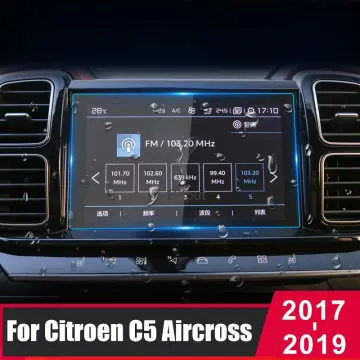 GPS Navigation Screen Steel Glass Film For Citroen C5 Aircross