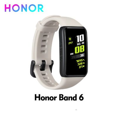 Honor Band 6 Smart Wristband Full Screen 1.47" AMOLED Swimming Waterproof Bluetooth Fitness Sleep Heart Rate Monitoring Music 6