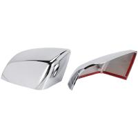 Chrome Rearview Mirror Cover Caps Side Wing Mirror Trim for Chevrolet Tahoe Suburban 2020 2021