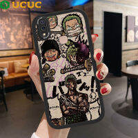 UCUC HP ปลอกเคสสำหรับ Vivo Y72 5G Y85 Y91 Y95 Vivoy725g Vivoy85 Vivoy91 Vivoy95เคสมือถือการ์ตูน Zoro ฝาหลังหนัง