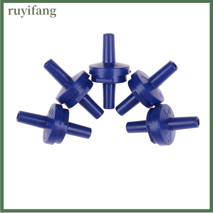 ruyifang-5ชิ้น-เซ็ต-aquarium-fish-tank-air-pump-ตรวจสอบวาล์ว-one-way-non-return-valve