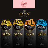 FUJILATEX SKYN PREMIUM ถุงยางอนามัย สกินน รุ่น พรีเมียม มีหลายขนาด บาง ให้ความรู้สึกแนบชิด จากประเทศญี่ปุ่น