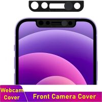 ◐▽◇ Utral Thin WebCam Cover Privacy Front Phone Lens Cover For iPhone XS XR 11 12 13 14 Pro Max Mini Camera Slider Protector Case