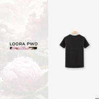 LOORAPWD แขนสั้นรุ่นผู้หญิง 23WJBZ0112N ผ้าฝ้ายแท้สะอาด （T เสื้อ ） รหัสผ่าน Rolla ฟรี ฤดูร้อน