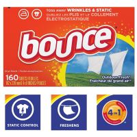 แผ่นหอมปรับผ้านุ่ม ใส่ในเครื่ิองอบผ้า 80/160 แผ่น Bounce dryer sheets