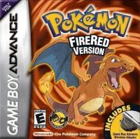 ตลับเกมส์บอย โปเกมอน Pokemon FireRed Version Game Cartrdige For Game Boy Advance GBA, GBM, GBA SP, NDS, NDSL (ไม่มีกล่อง )( no box )