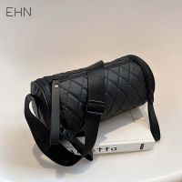 EHN New Women Shoulder Bag Fashion Black Round Crossbody Bags