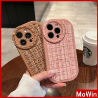 Mowin - เข้ากันได้สำหรับ เคสไอโฟน เคสไอโฟน11 สีชมพู เคสโทรศัพท์ สำหรับ iPhone 14 Pro max เคส iPhone ซองหนังซิลิโคนนุ่มกรณีถุงลมนิรภัยกันกระแทกฝาครอบกล้องสีชมพูสีดำสีม่วงสีน้ำตาลเข้ากันได้สำหรับ iPhone 13 Pro Max 12 Pro Max 11 xr 7Plus