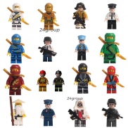 Mô Hình đồ chơi Lắp Ráp Lego anime Nhân Vật Hoạt Hình ninja go cảnh sát