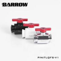 [HOT] Barrow TLQFS V1 Mini Ball Valves Multiple Color Aluminum Handle Female To Female Water Cooling Valve.