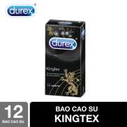 Bao cao su Durex Kingtex 1 hộp 12 bcs siêu mỏng