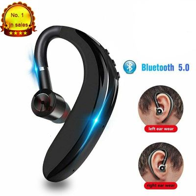Wireless earphones with microphone for all smartphones hands-free sports headphones with Bluetooth connection and microphone