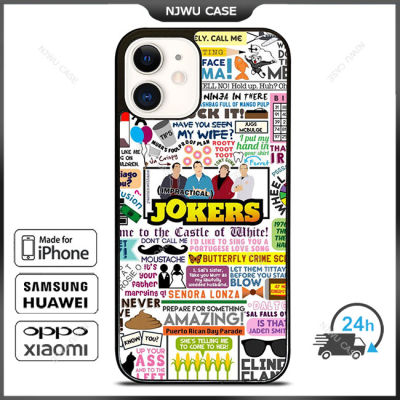 Impractical Jokers Quotes Phone Case for iPhone 14 Pro Max / iPhone 13 Pro Max / iPhone 12 Pro Max / XS Max / Samsung Galaxy Note 10 Plus / S22 Ultra / S21 Plus Anti-fall Protective Case Cover