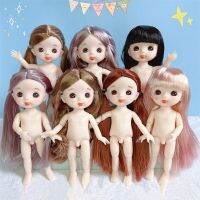 《Best selling toy》16เซนติเมตรตุ๊กตา8คะแนนเปลือยของเล่นเด็กผู้หญิง13ข้อต่อ BJD 3D ตาจริง Ob11เปลี่ยนแต่งหน้าแสดงออกที่อุดมไปด้วยตุ๊กตาเด็ก39; S ของเล่น