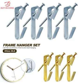 5pcs Concrete Wall Hooks, Invisible Nail Hangers, No Damage Wall Picture  Hanger, Non-Trace Dry Wall Picture Hanging Hook, Strong Punch-Free Special  Ph
