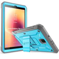 สำหรับ Samsung Galaxy Tab A 8.0 กรณี 2017 SUPCASE กรณีป้องกันที่ทนทานเต็มร่างกายพร้อมตัวป้องกันหน้าจอและขาตั้ง