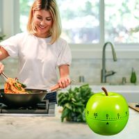 ✁☜✤ 1Pc Cooking Reminder Apple-Shaped Timer Kitchen Cooking Timers Mechanical Timer For Kitchen Home Cook