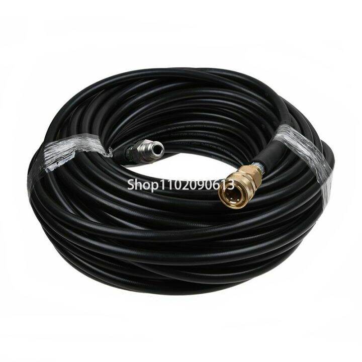 hot-dt-5800psi7-5-30m-extension-pressure-washer-hose-pipe-3-8-tube-sewer-drain-cleaning-car