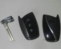 3ปุ่ม Smart REMOTE Key SHELL สำหรับ Hyundai ใหม่ SANTAFE new45 Gerui Equus FOB Key COVER BLANK 5PC slock