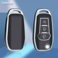 แฟชั่น TPU รถ Flip Key Case Fob สำหรับ Ford Fusion Fiesta Escort Mondeo Everest Ranger Protector ผู้ถืออุปกรณ์เสริม