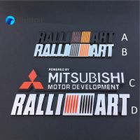 (ฟุต) 1 Ralliart รถ3D ด้านข้างพิทักษ์ด้านหลังสัญลักษณ์สติ๊กเกอร์มิตซูบิชิ