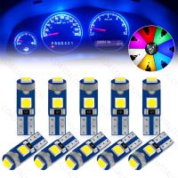 [Super Discount]10Pcs T5 Led Bulb W3W W1.2W Led Canbus Car Interior Lighting Dashboard Warming Indicator Wedge Auto Instrument Lamp 12V