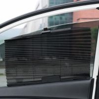 Car Automatic Retractable Parasol Car Side Window Mesh Protect Shade Blinds Shade Uv Curtains Protector G7x1