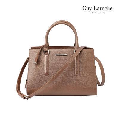 Guy Laroche กระเป๋าสะพายทรงสี่เหลี่ยม รุ่น GRETA 50S II - สีน้ำตาล