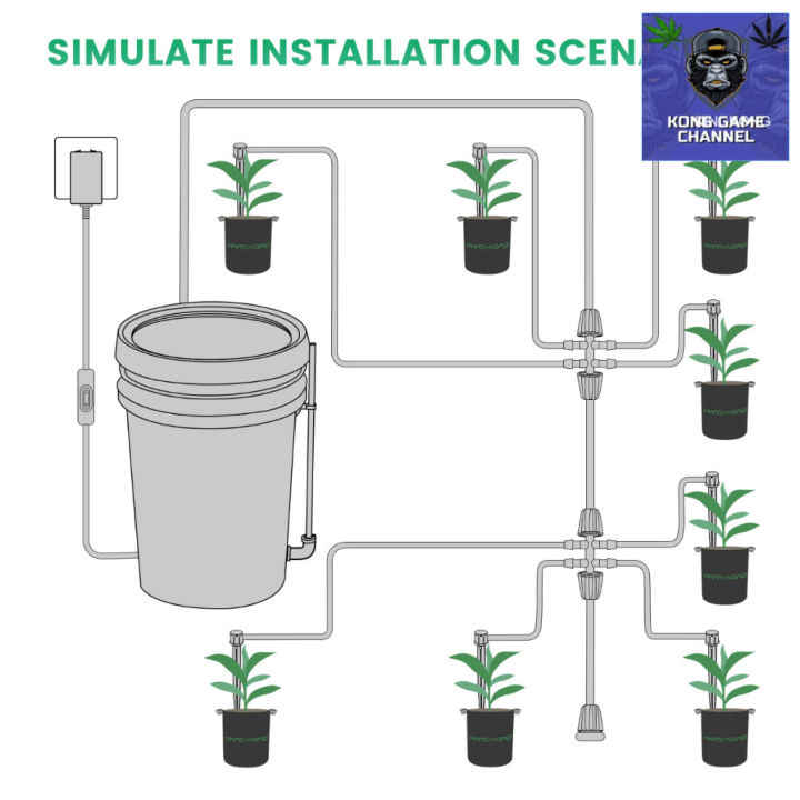 ready-stock-ส่งฟรี-mars-hydro-drip-irrigation-kit-5-gallon-bucket-watering-system-ระบบรดน้ำอัตโนมัติ-mars-hydroมีบริการเก็บเงินปลายทาง