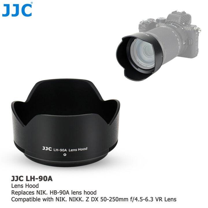 JJC HB90A HB90 Lens Hood Compatible with Nikon Nikkor Z DX 50250mm