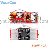 1800W DC DC Voltage Converter CV Boost Converter Step Up Adjustable Module Power Supply 40A DC DC 10V  60V to 12V 90V Regulator