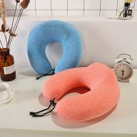 U Shaped Memory Foam Pillow Support Cushion Neck Pillows Headrest Travel Airplane Comfortable Accessories Pillows for Sleep Travel pillows