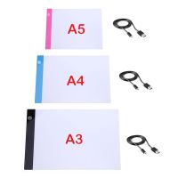 Elice A2 A3 A4 A5 ultra thin LED Drawing Digital Graphics Pad USB LED Light pad drawing tablet Electronic Art Painting