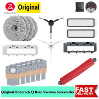 Original Roborock Q Revo Accessories Dust Bag Side Brush Washable Filter Mop Cloth Main Brush of Roborock Q Revo Vacuum Cleaner