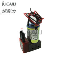 Jucaili DC 24V ปั๊มหมึก UV สำหรับม้วน UV ถึงม้วน UV Flatbed เครื่องพิมพ์อะไหล่ jyy 3W 100-200มล.นาที Galaxy เครื่องพิมพ์ UV pup