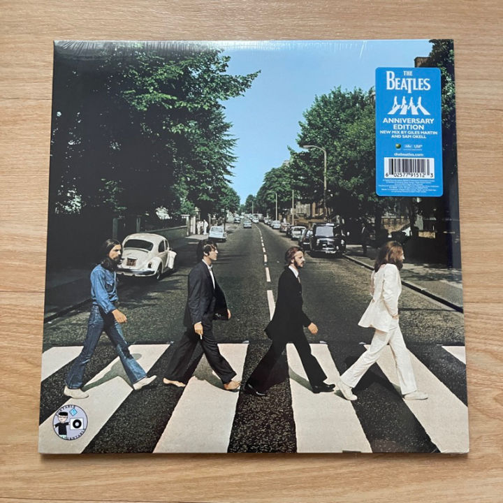 แผ่นเสียง-the-beatles-abbey-road-anniversary-edition-usa-180-gram-remastered-แผ่นเสียงมือหนึ่ง-ซีล