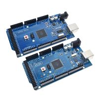 บอร์ดพัฒนาบอร์ด USB MEGA2560 MEGA2560 MEGA 2560 R3 ATmega2560-16AU CH340G AVR สําหรับ Arduino