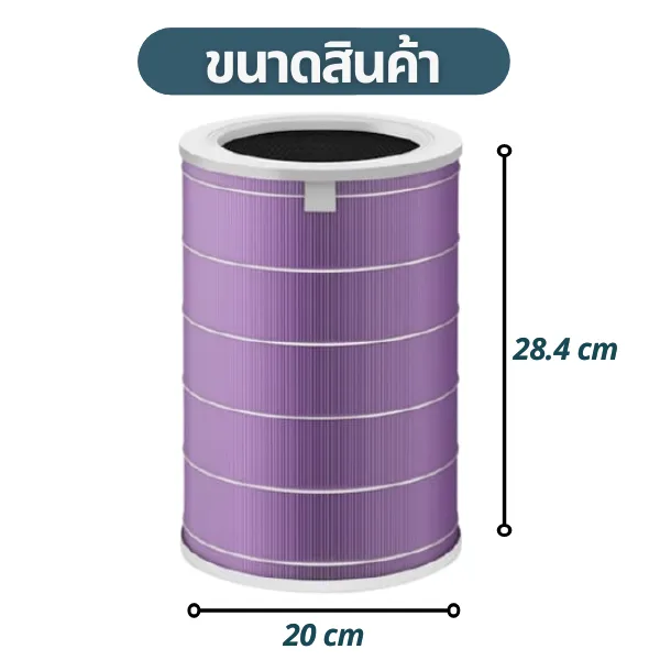 ไส้กรองเครื่องฟอกอากาศ-filter-สำหรับรุ่น-xiaomi-mi-air-purifier-1-2-2s-pro-3h