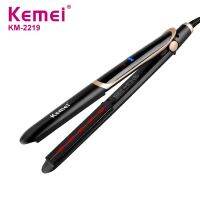 Kemei ดูแลความงาม KM-2219อินฟาเรดอลูมิเนียมสำหรับเครื่องมือทำผม,จานหนีบผมตรงอลูมิเนียมอินฟาเรดอเนกประสงค์