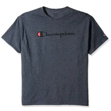 Champion Mens Classic Jersey Script Logo T-Shirt---Brand New