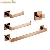 【jw】∈❀  Gold Banheiro Acessórios Set Wall Mount Shelf Hardware Banho Sanitário Suporte De Papel Toalha Bar Rack Rail Robe Hook Cabide