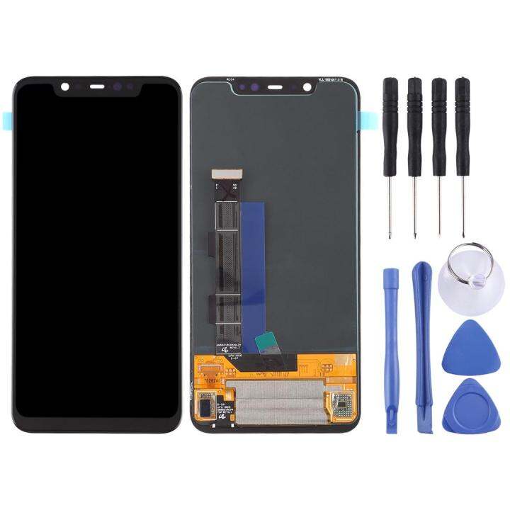 จอ-oled-lcd-oem-และ-digitizer-ประกอบเต็มตัวเครื่องสำหรับ-xiaomi-mi-8-สีดำ