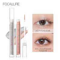 Focallure Starlight อายแชโดว์เหลว Pigment 5สีเฉดสีน้ำหนักเบาแห้งเร็ว Eye Makeup