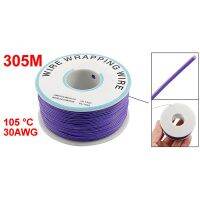 ลวดทองแดงเคลือบพีวีซีสีม่วงหุ้มสาย30awg 305ม