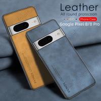 Google Pixel เคสหนัง Lambskin 8 Pro,สำหรับ Google Pixel 8 7 Pro 7Pro 8Pro 7a Pixel7 Pixel8 5G เคสโทรศัพท์เรียบง่ายซิลิโคนบางเป็นพิเศษนิ่ม TPU ฝาหลังสีด้านหลังกันกระแทก