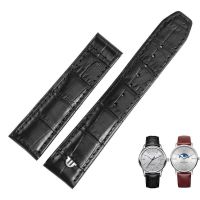 【lolo Watch】สำหรับ MAURICE LACROIX Eliros Watchband ข้อมือหนังวัวชั้นหนึ่ง20มม. 22มม. สีดำสีน้ำตาลวัวสายหนังแท้