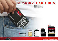 แผ่นเก็บ SD card, micro sd card, SIM card (รหัสสินค้า : AT-025)