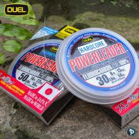 ส่งฟรี สายฟูโล DUEL Powerleader Fluorocarbon ยาว 50 เมตร เอ็นตกปลา